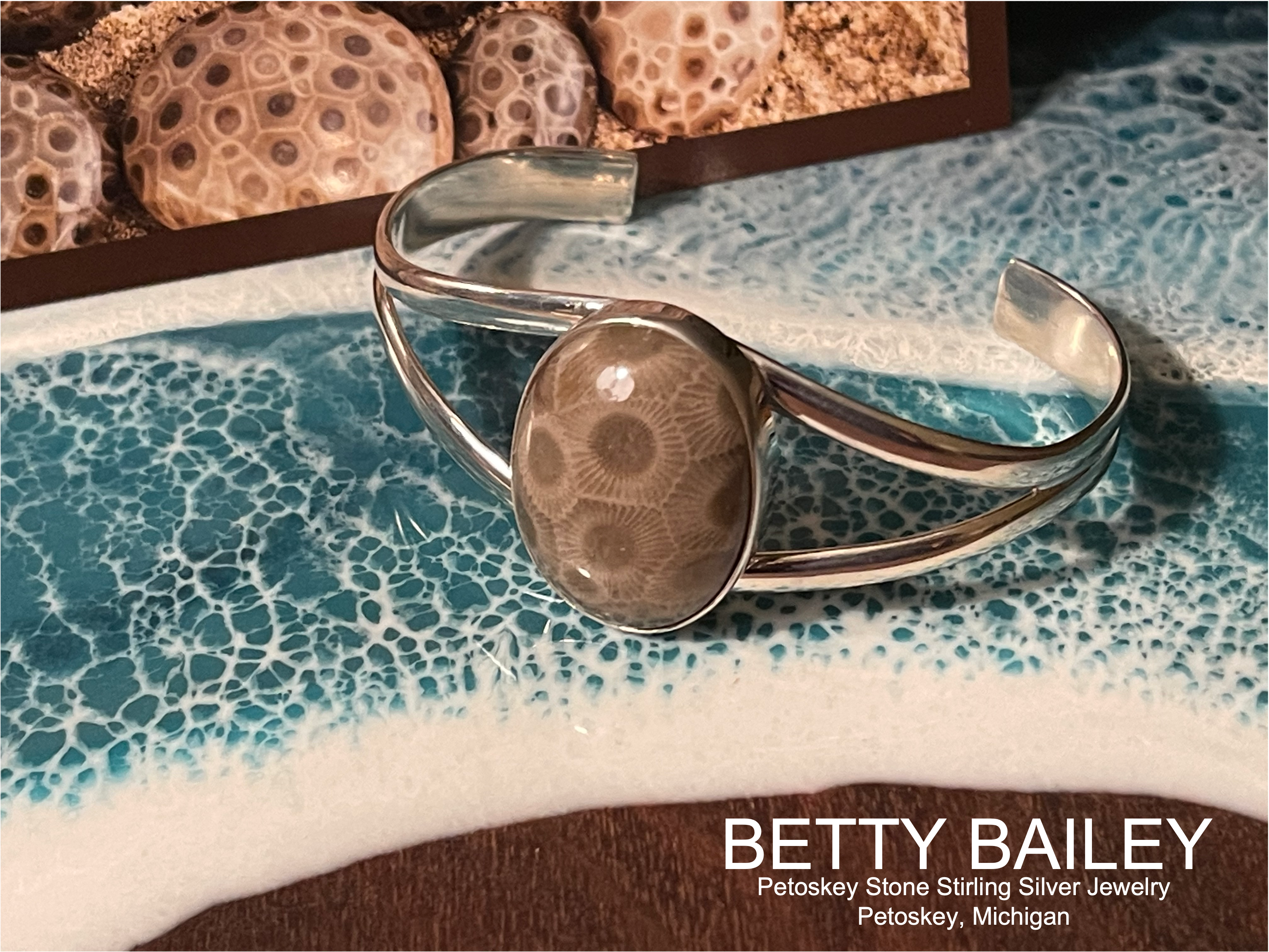 Petoskey deals stone bracelet