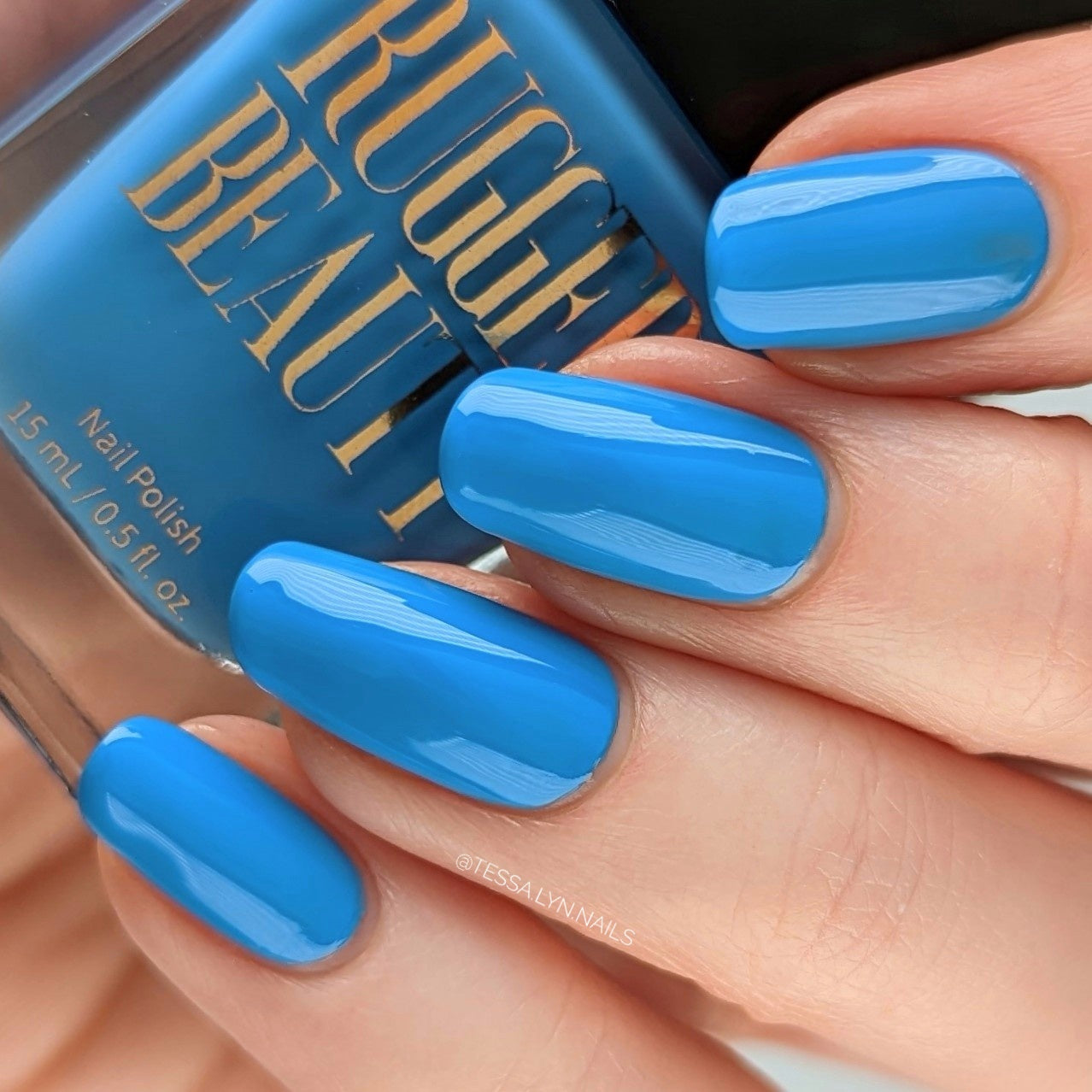 Blue Flower Square Fake Nails Easy To Apply Unique Color Nails For Daily  Everyday Wearing | Fruugo NO